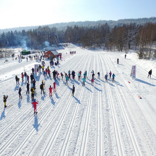 XXXI Bieszczadzki Bieg Lotników- dzień I (dron) 